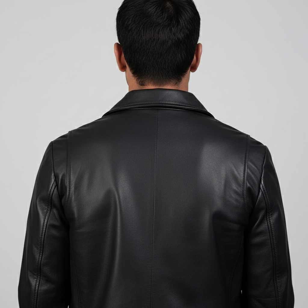 Inferno Black Leather Jacket