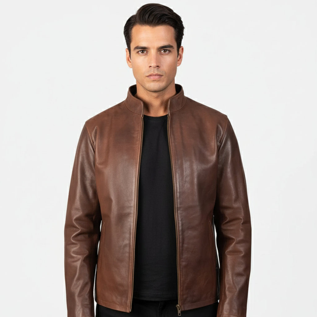 Alex Brown Leather Jacket
