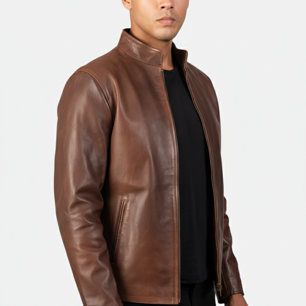 Alex Brown Leather Jacket