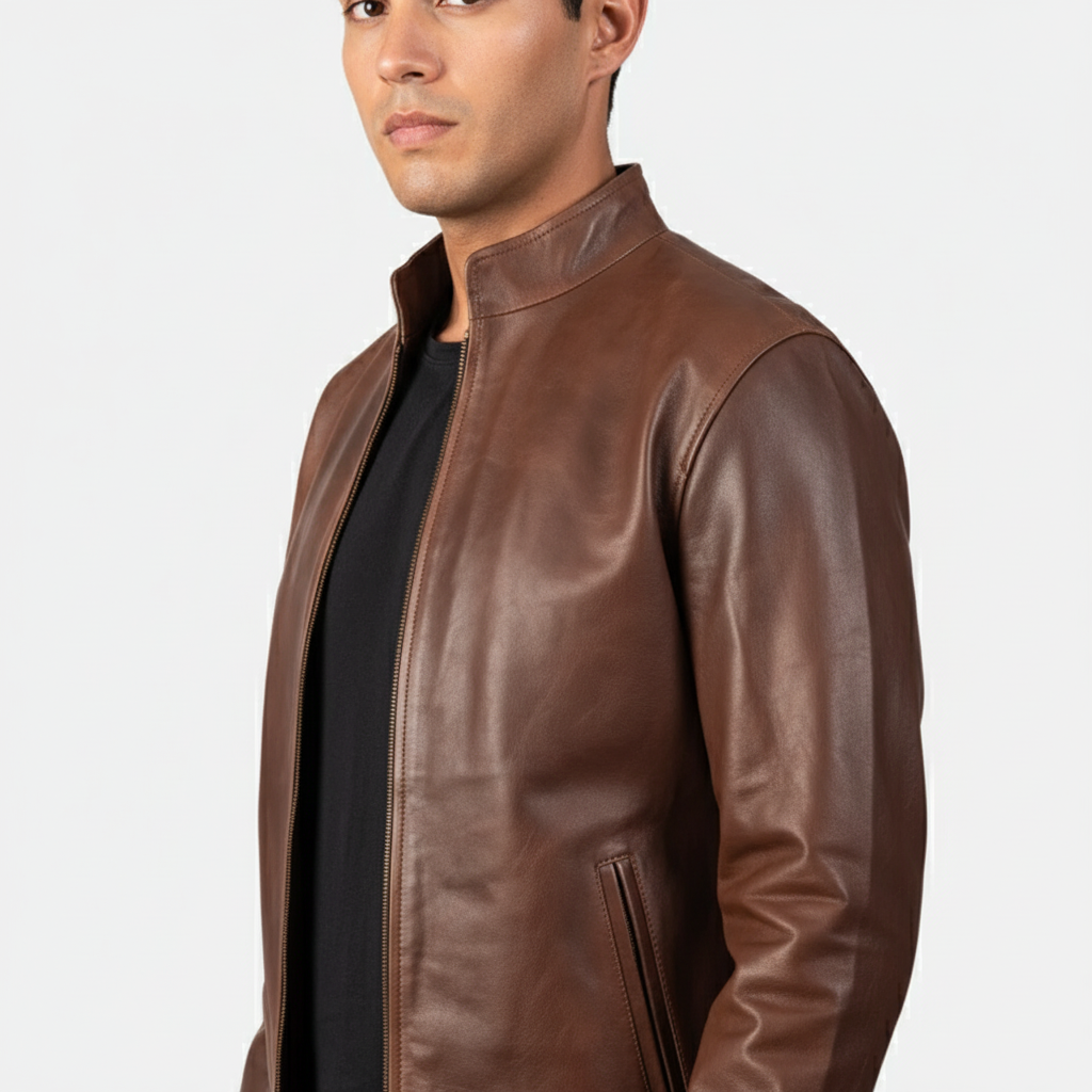 Alex Brown Leather Jacket